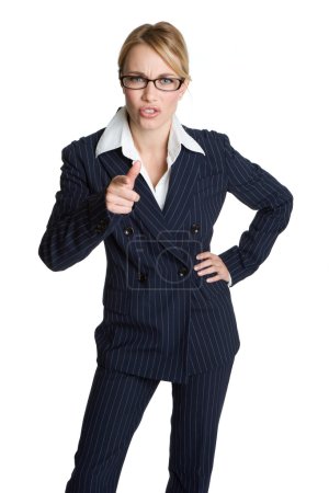 Angry Businesswoman