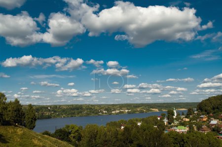 View On The Volga.