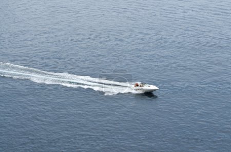 Luxury turist boat ship at sea