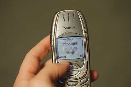 Old Nokia mobile phone