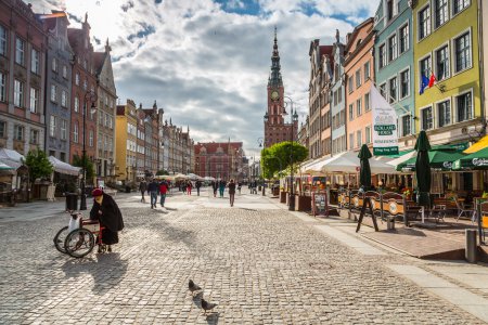 The Long Lane in old town of Gdansk