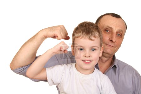 Grandfather child biceps