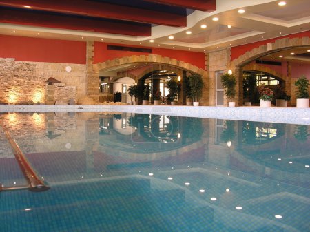 Swimming pool in health club
