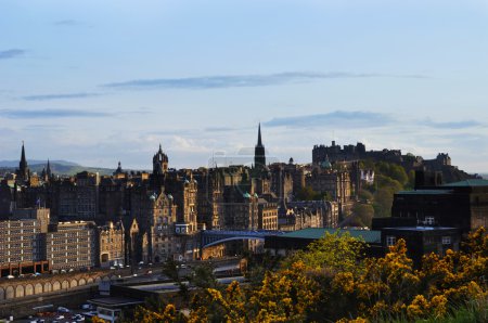 View on Edinburgh city