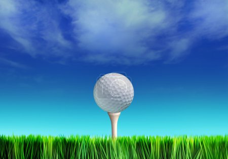 Tee and golf-ball