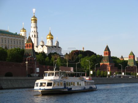 Moscow river cruise boat