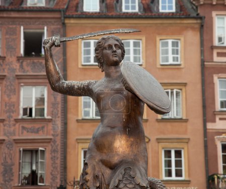 Mermaid Statue Warsaw
