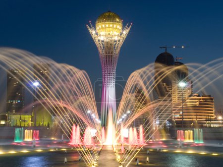 Central square of Astana