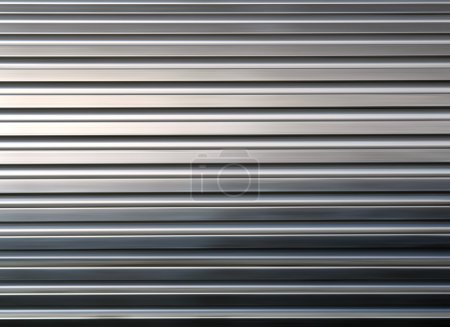 Shining metal texture figure of corrugated glazed background