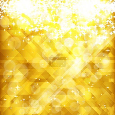 Stars golden background and place for your text