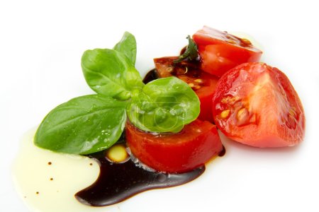 Tomato and balsamic vinegar