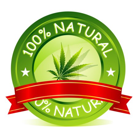 100% Natural Tag