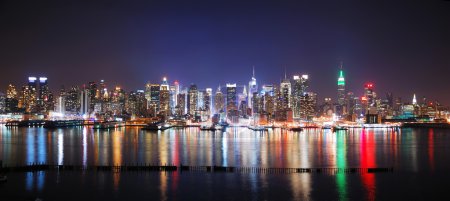 NEW YORK CITY NIGHT PANORAMA