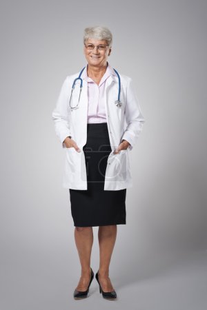 Female senior doctor