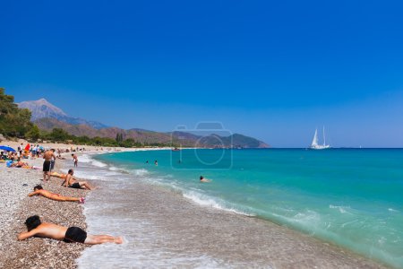 Beach at Olympos Turkey