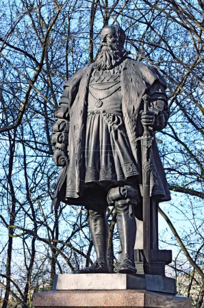 Monument of Duke Albrecht. Kaliningrad (formerly Koenigsberg), Russia