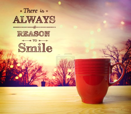 There is Always a Reason to Smile message 