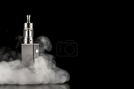 electronic cigarette over a dark background