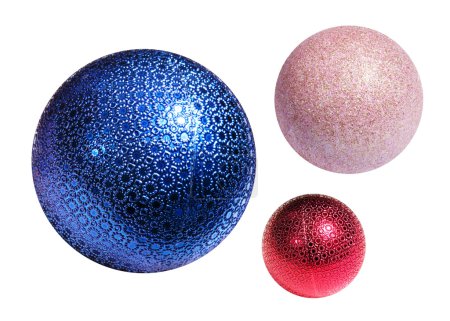Christmas color spheres