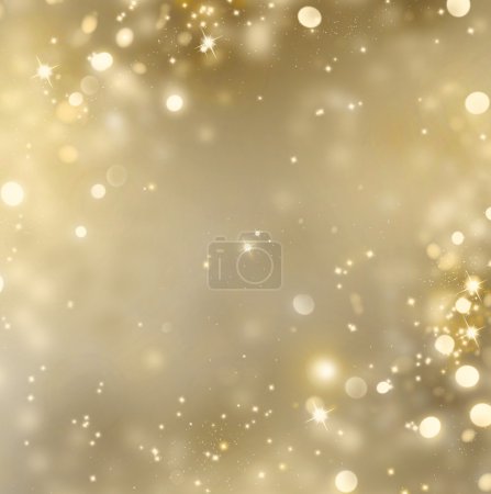 Christmas gold background.
