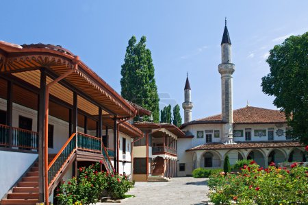 Khan's palace in Bakhchisarai. The Crimea