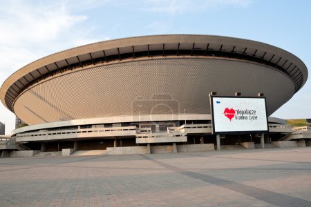 Spodek sports arena in Katowice, Poland