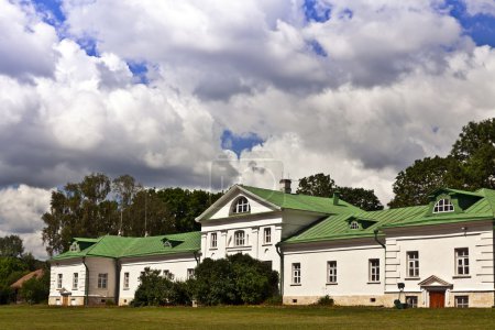 Volkonskiy mansion at the Leo Tolstoy's estate in Russia.