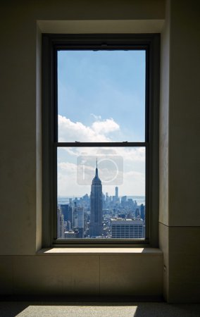 Manhattan view from a window