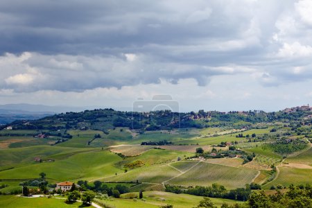 Beautiful Italy Tuscan landscape 
