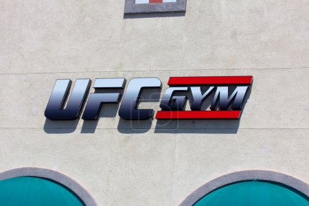 UFC Gym Exterior and Logo