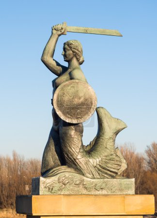 Warsaw Mermaid in Poland