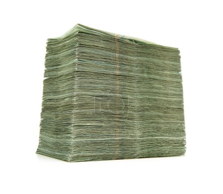Large pile of money