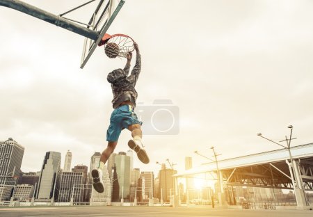 Basketball street player