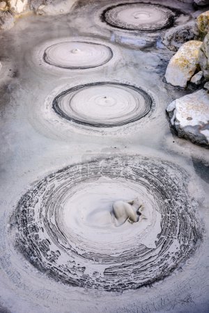 Boiling Hot Springs of Beppu Japan