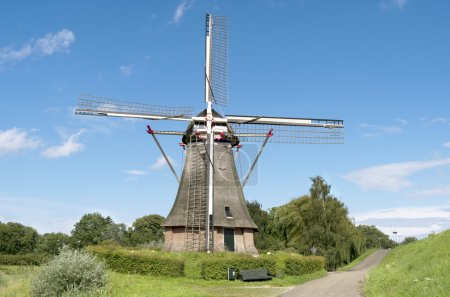 Flour mill of Waardenburg, the Netherlands.
