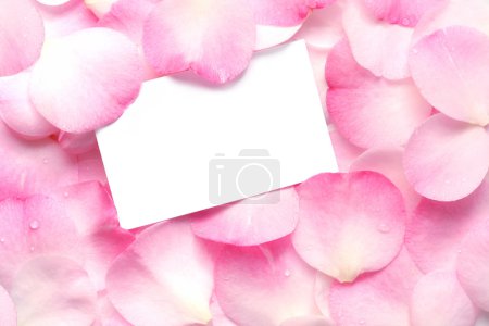 Gift Card on Pink Petals