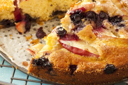 Apple and Blueberry Cake
