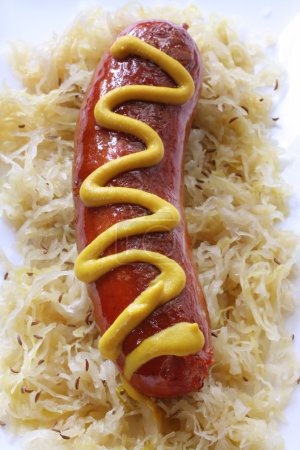 Sausage with Sauerkraut