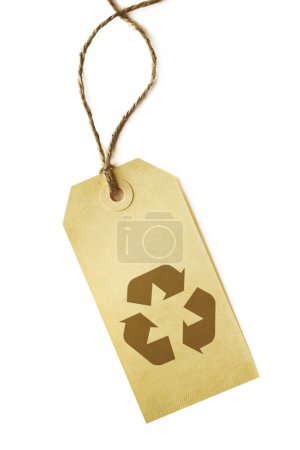 Recycling Symbol on Label