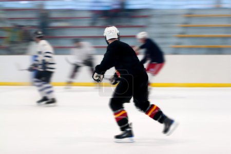 Hockey Players On the Ice