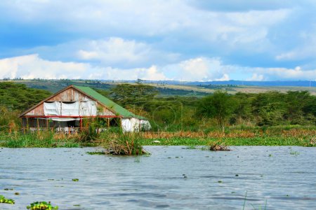 Tourist resort on the lake Naivasha