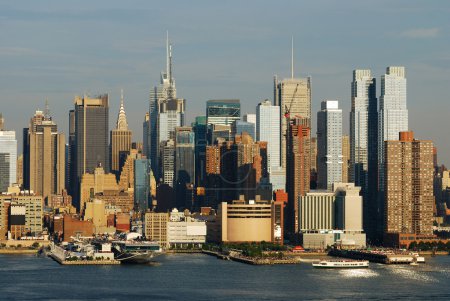New York City Times Square skyline