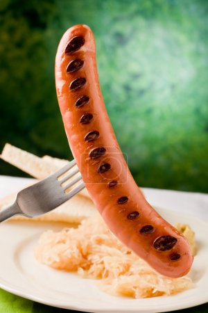 Grilled Sausage - Hot Dog