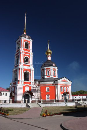 Russia. Holy Trinity Monastery Varnitsky. Holy Trinity Church with a belfry