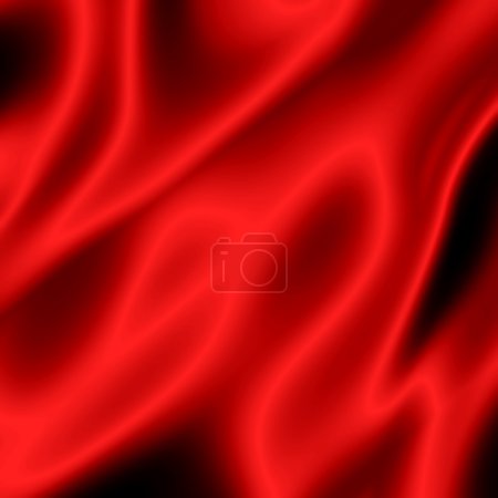 Red satin abstract background