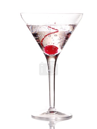 Martini with Cherry