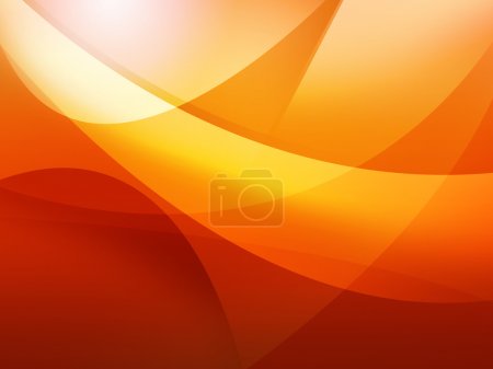 Cool orange background