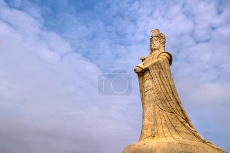 Chinese god statue