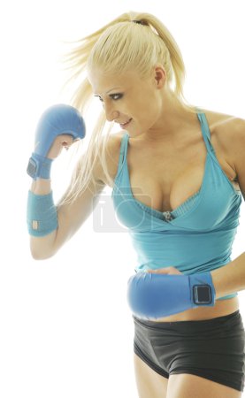 Boxer woman