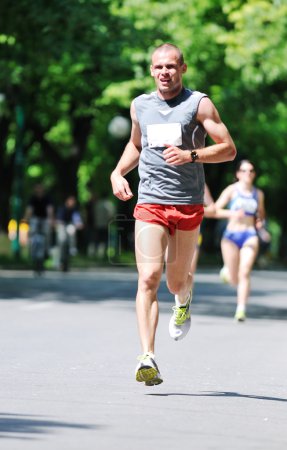 Marathon man run